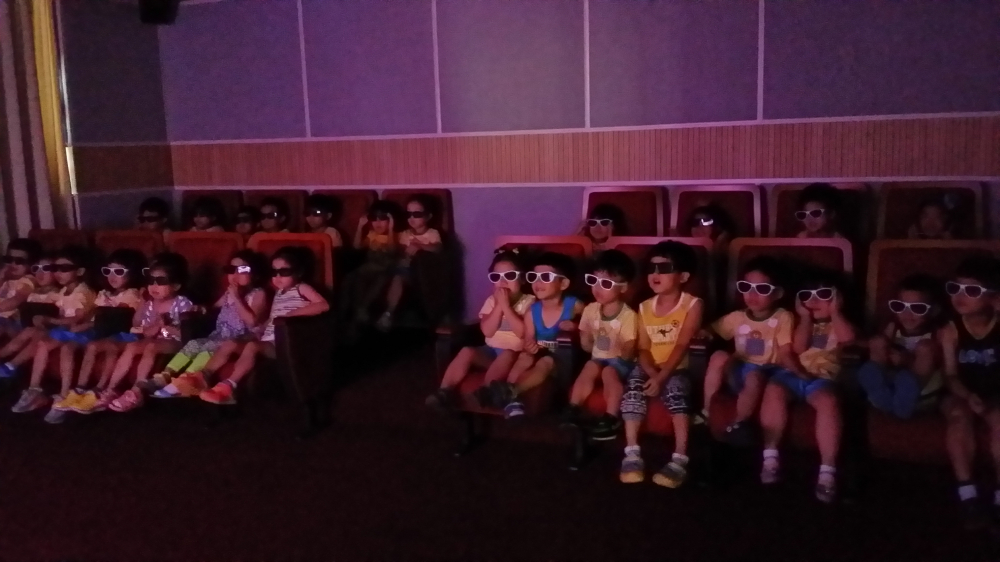 성모유치원 3D영화 